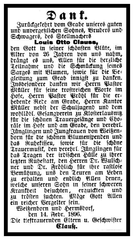 1896-02-14 Hdf Traueranzeige Claus